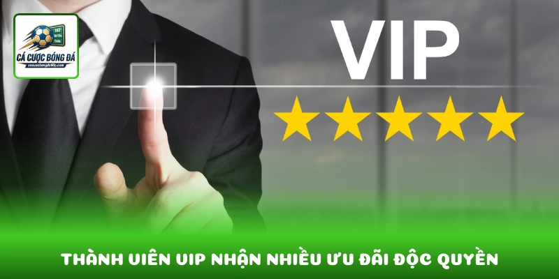 Thành viên VIP nhận nhiều đặc quyền và ưu đãi độc quyền